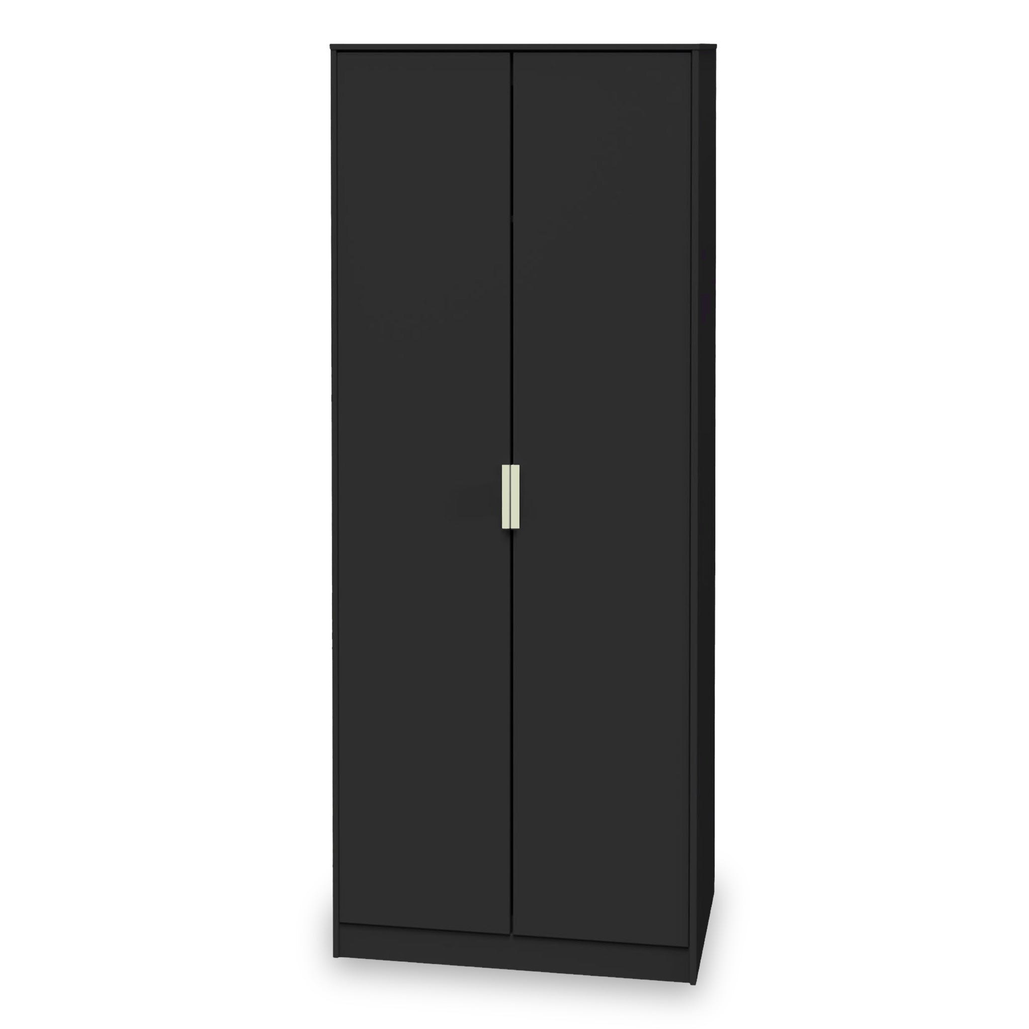 Black wardrobe 100cm wide discount