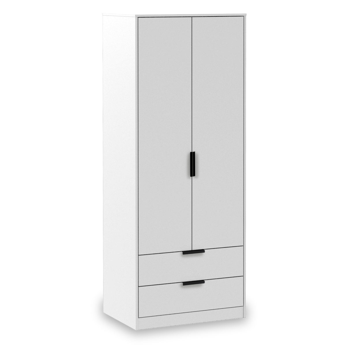 Hudson 2 Door 2 Drawer Wardrobe