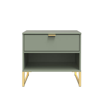 Hudson 1 Drawer with Open Shelf Side Table