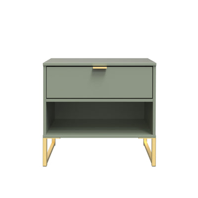 Hudson 1 Drawer with Open Shelf Side Table