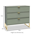 Hudson 3 Drawer Unit