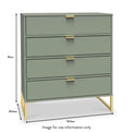 Hudson 4 Drawer Chest