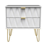 Geo White 2 Drawer Utility Chest for Roseland