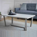 lifestyle image of the Epsom Rectangular Coffee Table