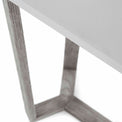 close up of the Epsom Rectangular Console Table