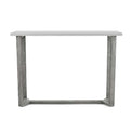 front view of the Epsom Rectangular Console Table