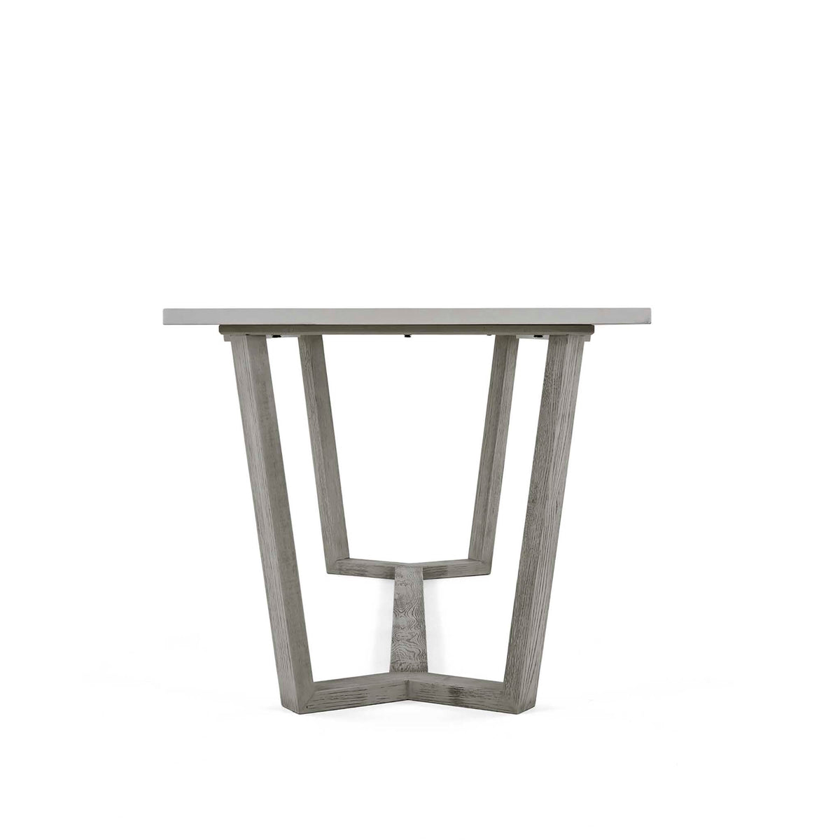 side view of the Epsom 210cm Rectangular Dining Table