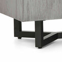 Epsom 90cm Small TV Stand - Close up of base of stand