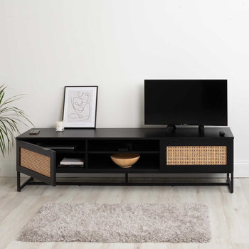 Mia Large TV Unit with Wireless Charging