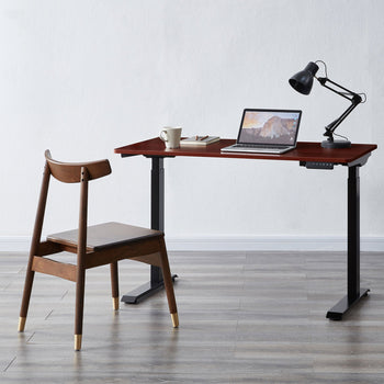 Koble Apollo Smart Electric Height Adjustable Desk Walnut & Black