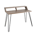 Bea Lime Wash & Charcoal Smart Office Desk