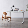 Lana White Wireless Smart Office Desk Lifestyle