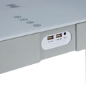 Lana Grey Wireless Smart Office Desk with USB
