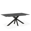 Harlow 180cm Ceramic Dining Table Italia Grey