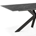 Harlow 180cm Ceramic Dining Table Italia Grey