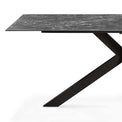 Harlow 180cm Ceramic Dining Table Italia Grey