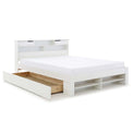 Farndon White King Size Storage Bed by Roseland Furniture