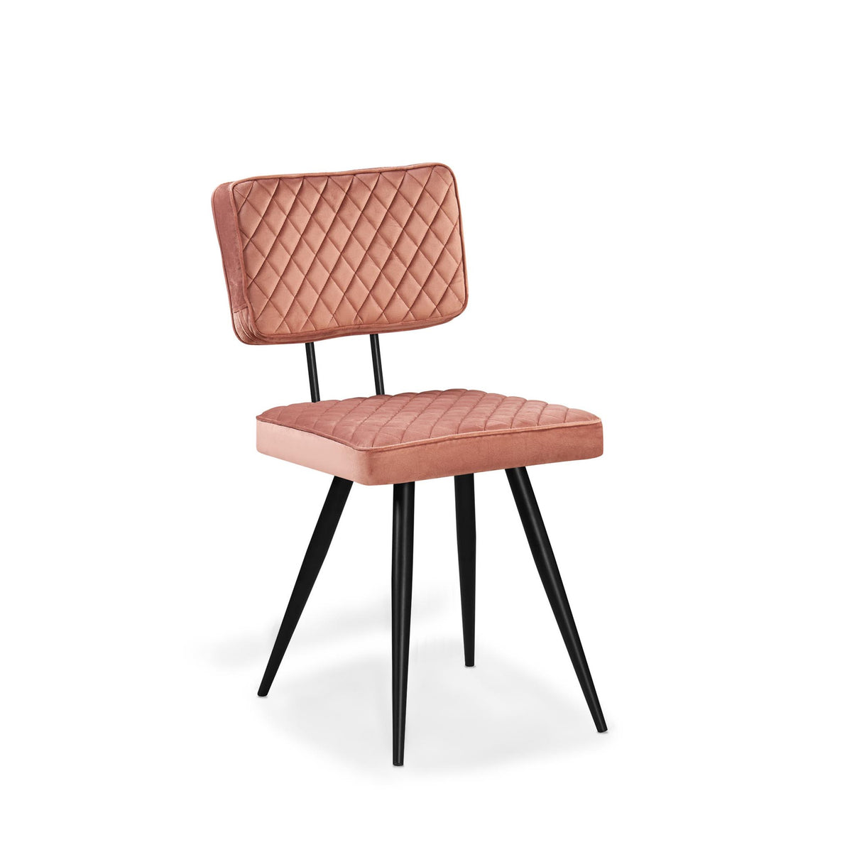 Flynn Dining Chair - Dusk Velvet by Roseland Furniture