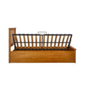 Atlas Oak Single Wooden Ottoman Bed from Roseland Furniture