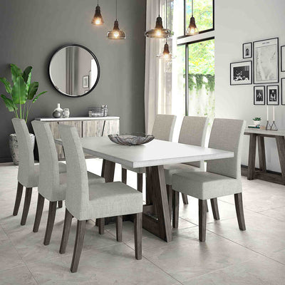 Saltaire Grey Dining Table