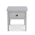 Elgin Grey Side Lamp Table - Front view