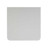 Elgin Grey Side Lamp Table - Birds eye view 