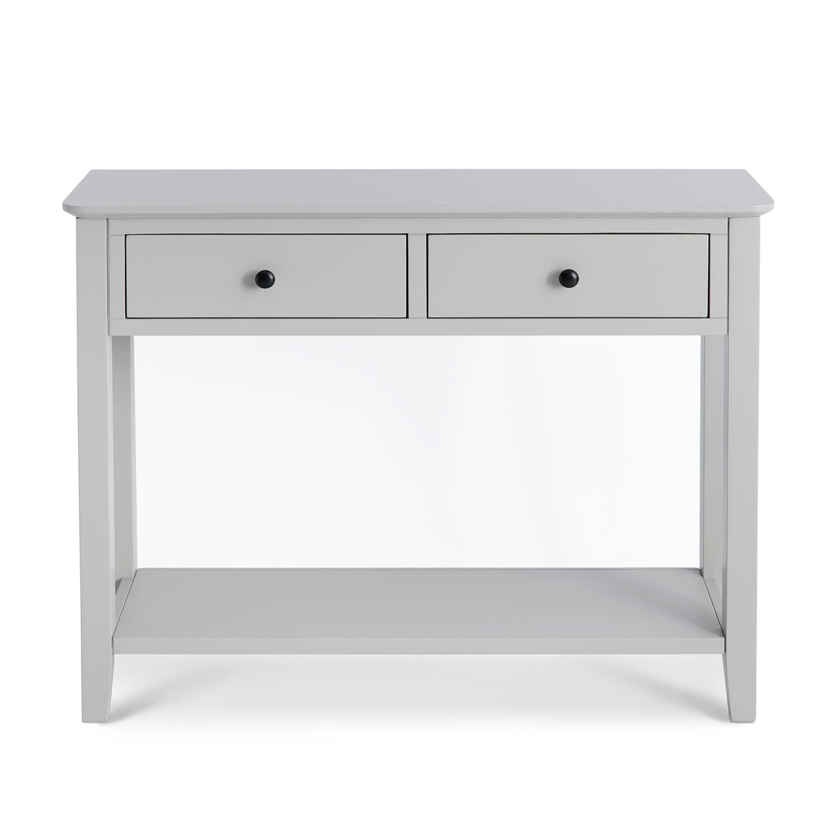 Elgin Grey Large Console Table - Front view