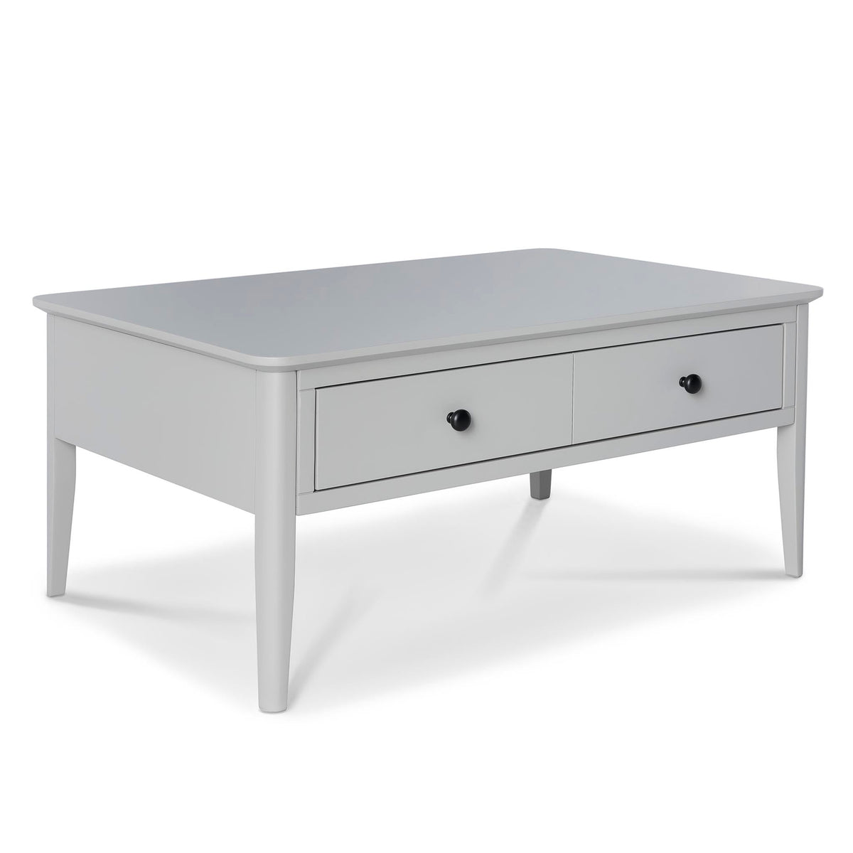 Elgin Grey Coffee Table with Drawer from Roseland Furniture