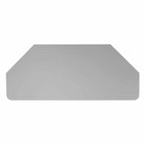Elgin Grey corner TV stand - Birds eye view 