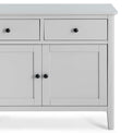 Elgin Grey Small Sideboard - Close up of drawer front