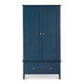 Stirling Blue Double Wardrobe - Front view