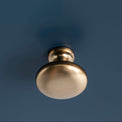 Stirling Blue Double Wardrobe - Close up of drawer handle