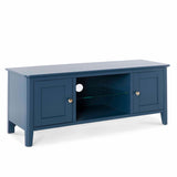 Stirling Blue 120cm Large TV Unit from Roseland Furniture