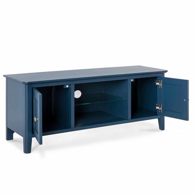 Stirling Blue 120cm Large TV Stand