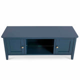 Stirling Blue 120cm Large TV Unit - Top view