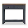Farrow Charcoal Console Table with storage