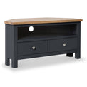 Farrow Charcoal Corner TV Unit from Roseland Furniture