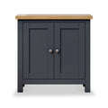 Farrow Charcoal Cupboard from Roseland Furniture - front view