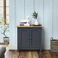 Farrow Charcoal Cupboard from Roseland Furniture - lifestyle shot