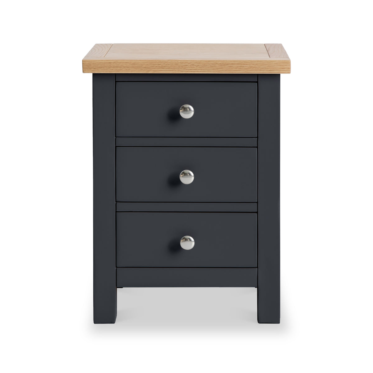 Farrow Charcoal Bedside Table