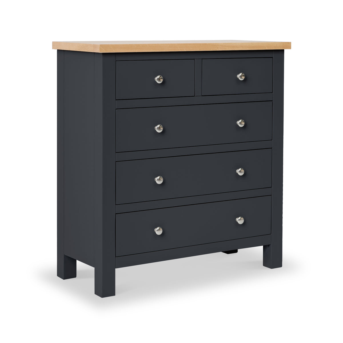 Farrow Charcoal 2 over 3 Bedroom Chest from Roseland Furniture