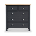 Farrow Charcoal 2 over 3 Chest of Drawers