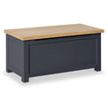 Farrow Charcoal Blanket Box from Roseland Furniture