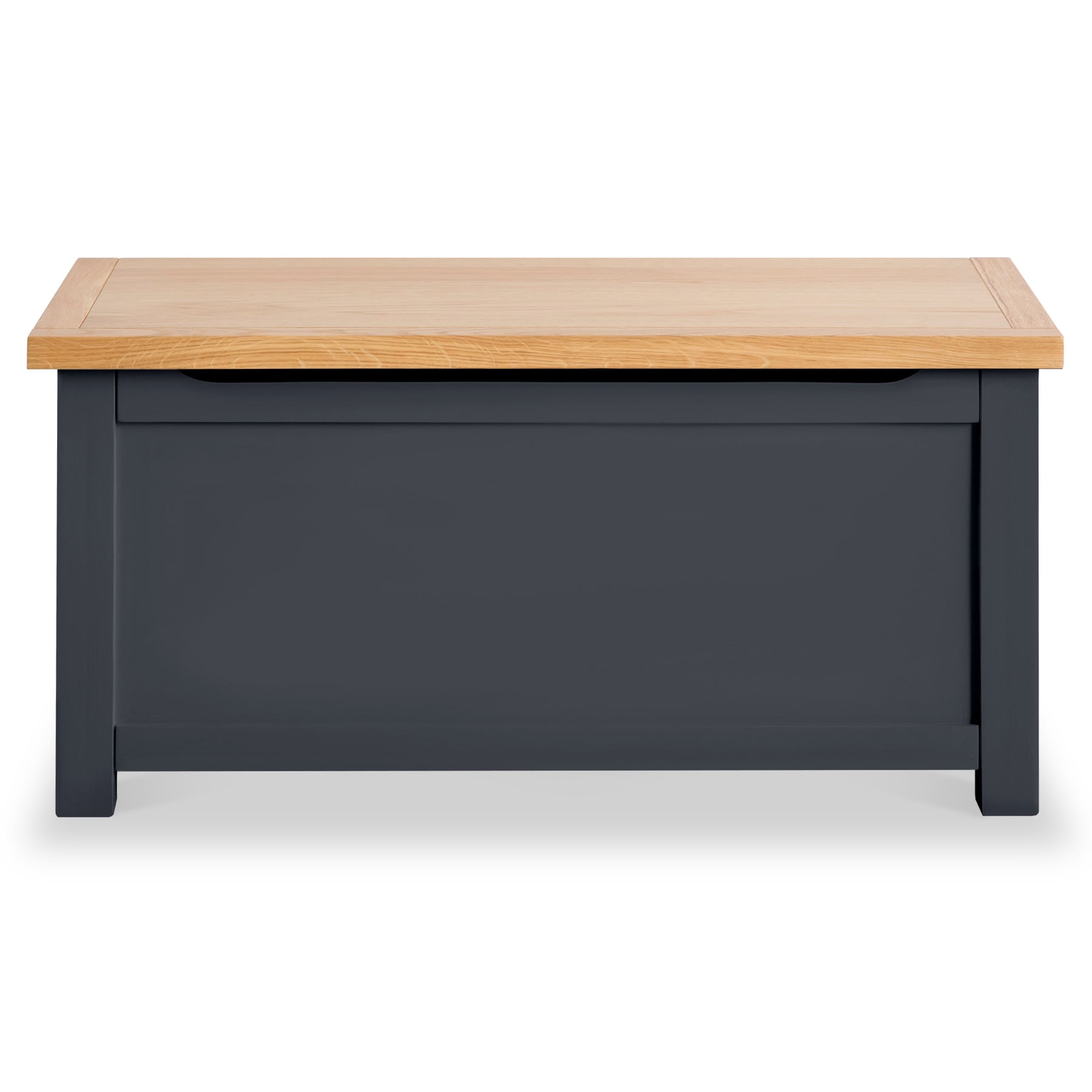 Farrow Charcoal Blanket Box