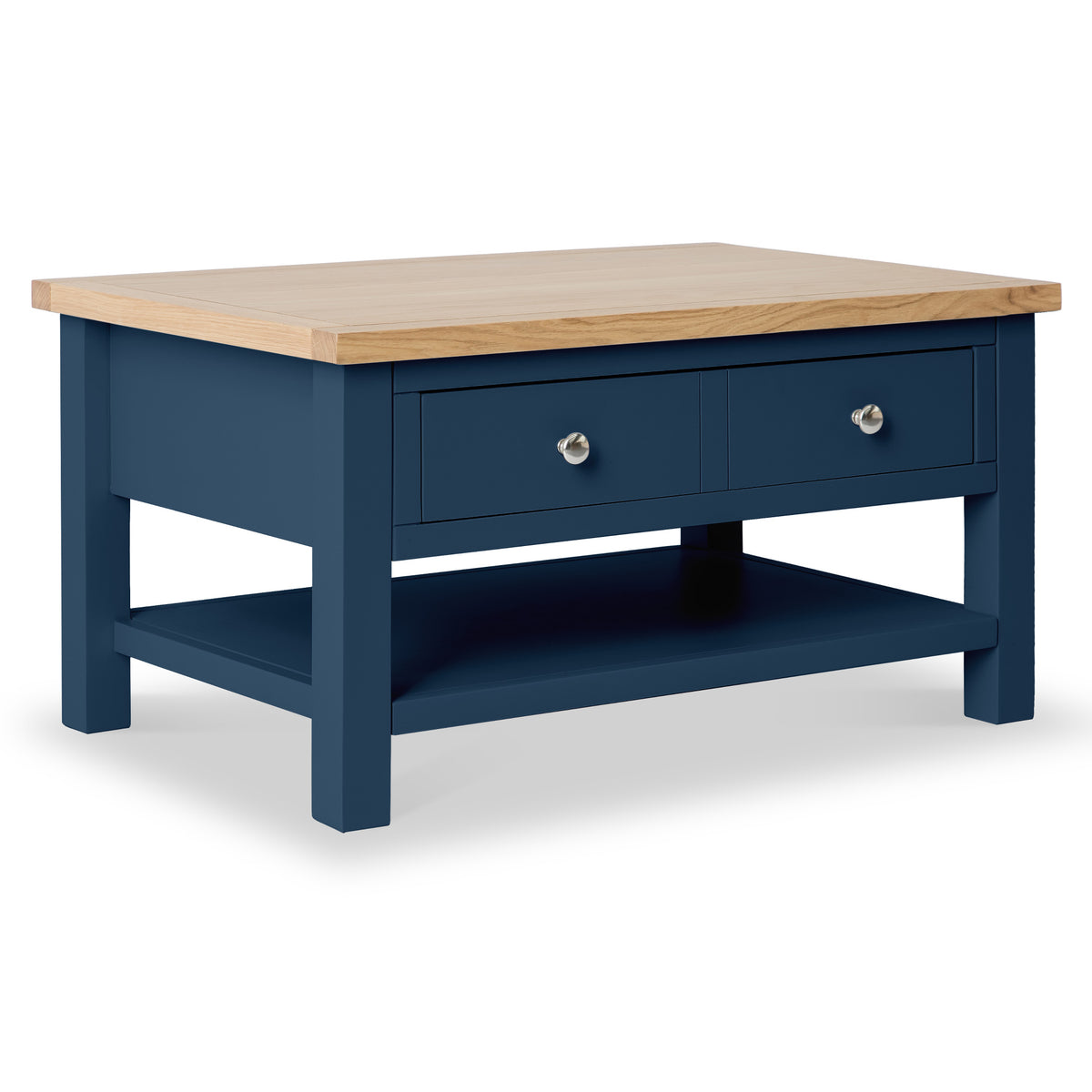 Farrow Navy Blue Coffee Table from Roseland Furniture