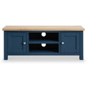 Farrow Navy Blue Large 120cm TV Unit from Roseland