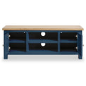 Farrow Navy Blue Large 120cm TV Unit from Roseland