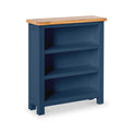 Farrow Navy Blue Low Bookcase from Roseland Furniture
