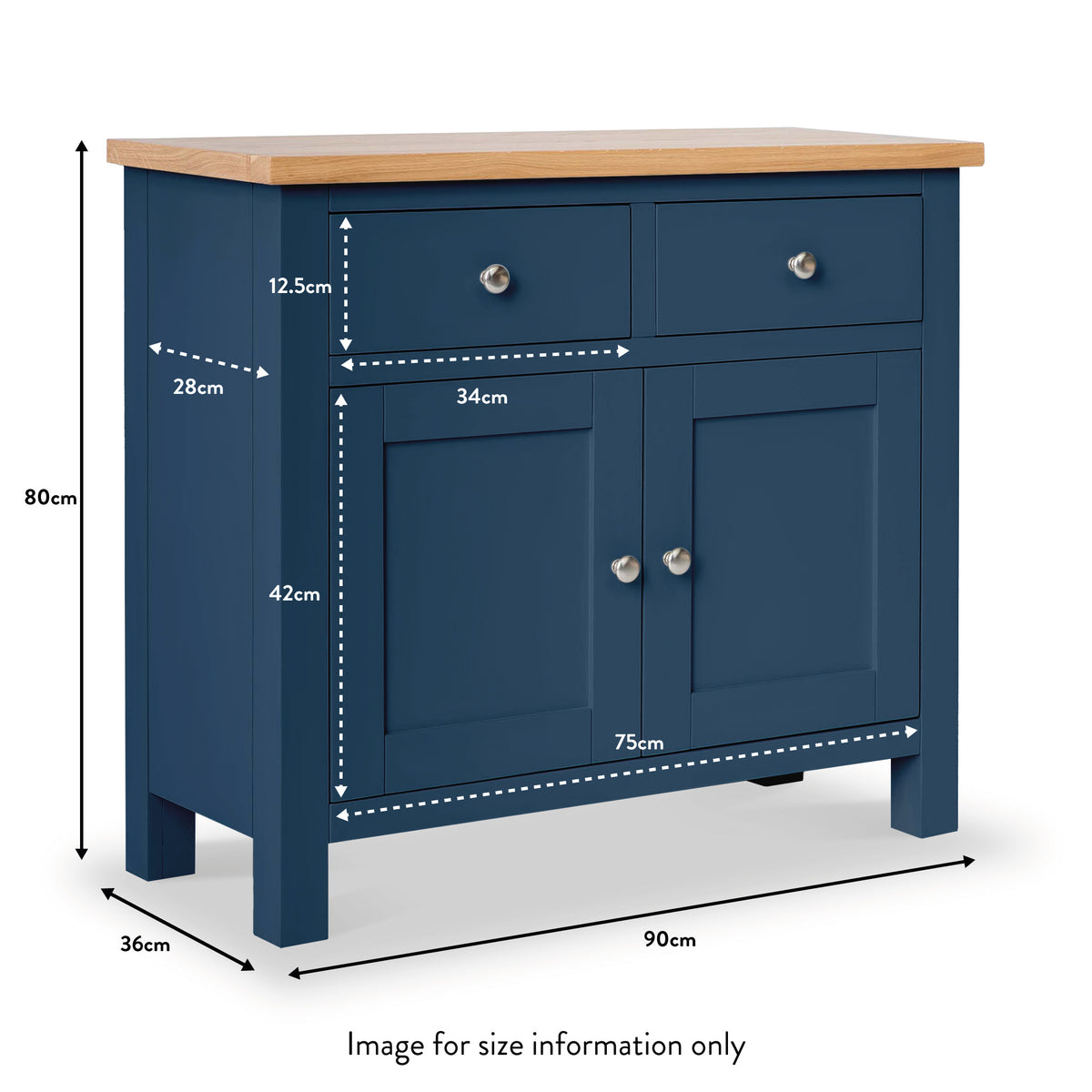 Farrow Small Sideboard Cabinet dimensions