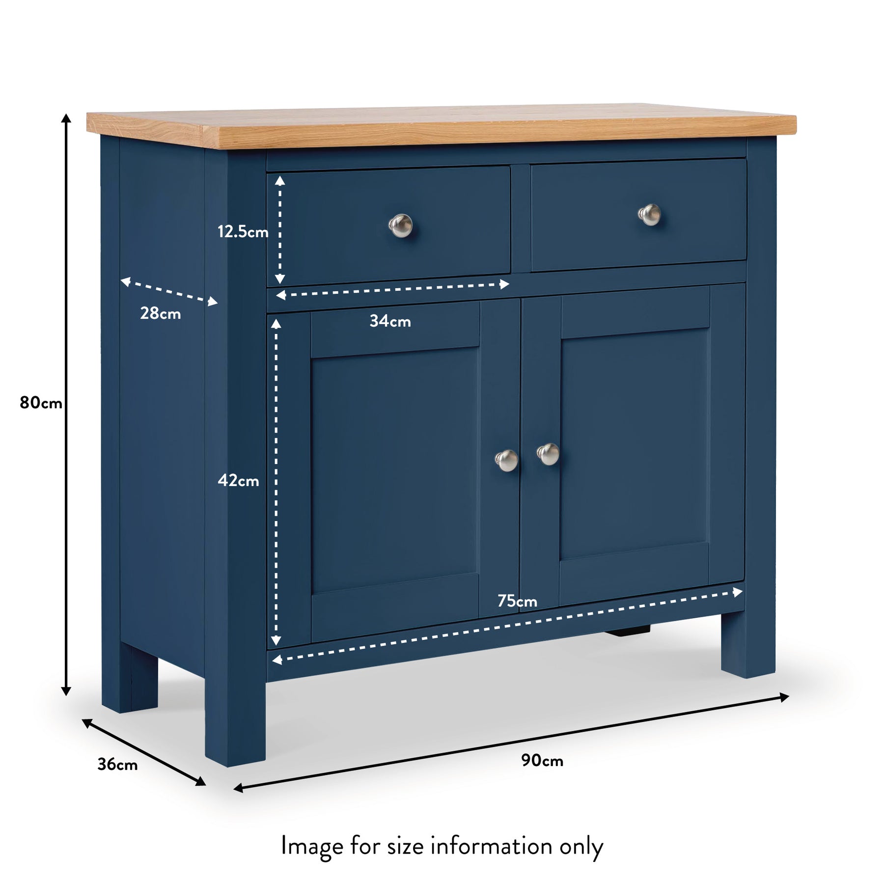 Farrow Small Sideboard Cabinet dimensions